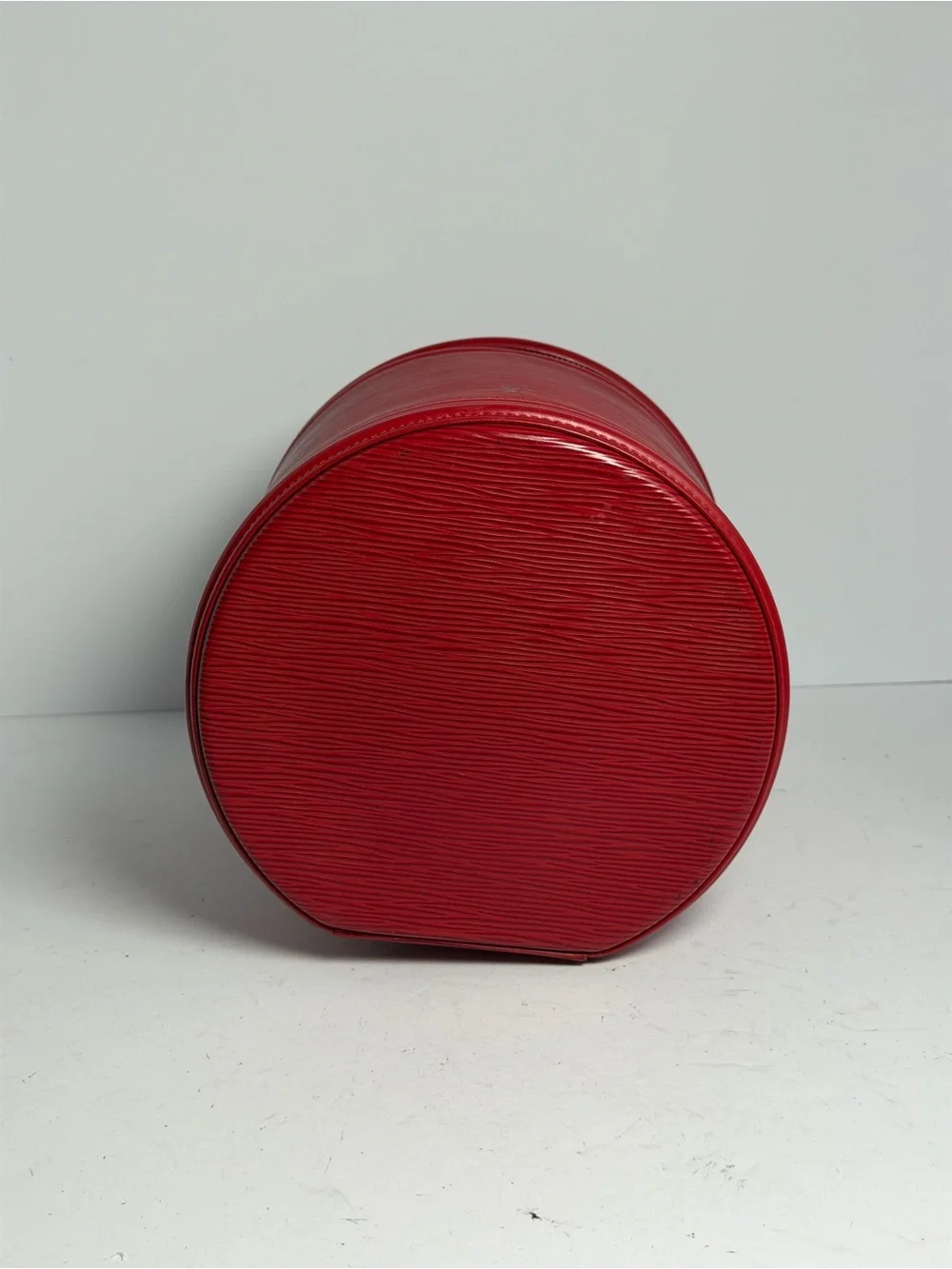 Louis Vuitton Red Epi Leather Cannes Vanity Bag